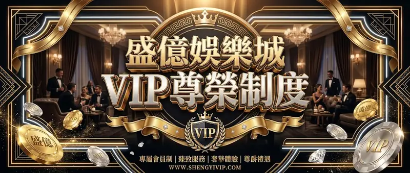 盛億娛樂城 VIP 尊榮制度